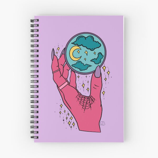 Item preview, Pink Hand With Crystal Ball designed and sold by RooBooCo.