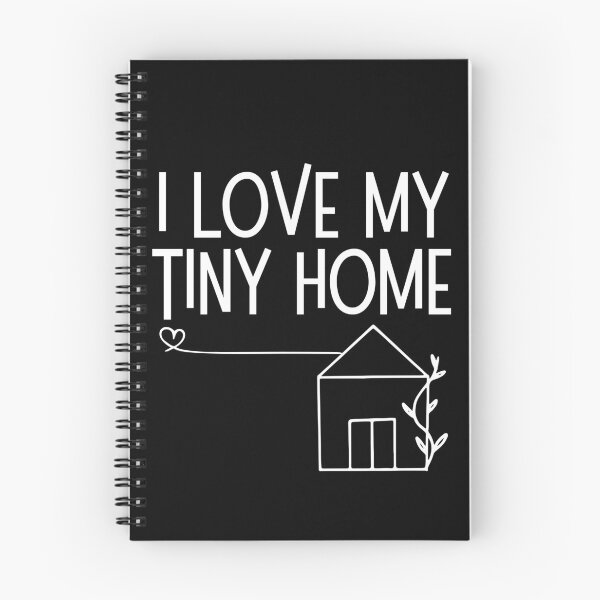Item preview, I Love My Tiny Home Cute White Drawing Design designed and sold by EarthArtDesigns.