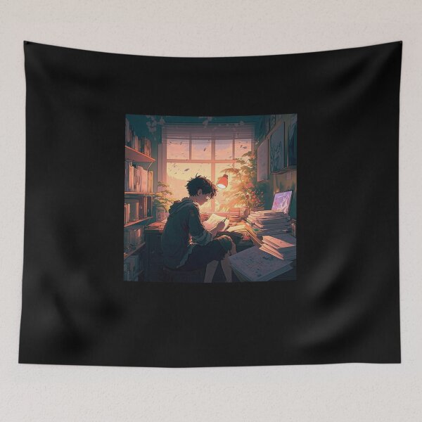 Item preview, LOFI HIP Hop - Anime Guy designed and sold by triharder12.