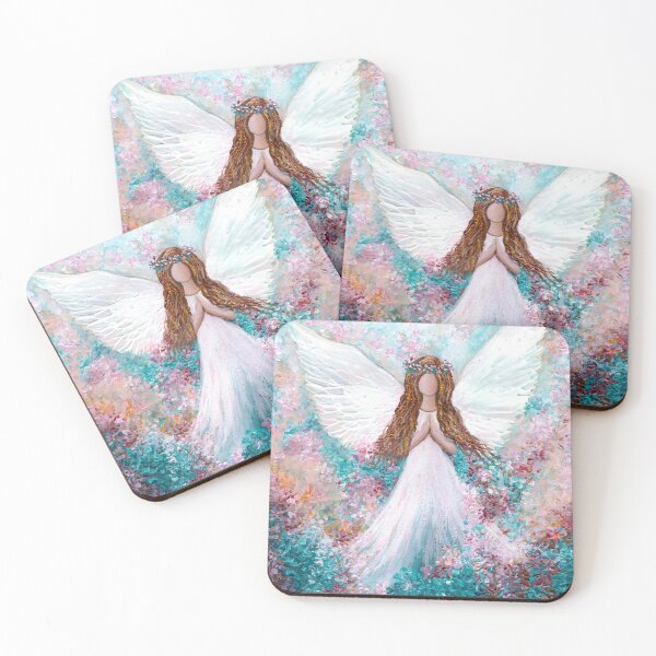 Item preview, Guardian Angel Girl Art designed and sold by Roy & Tiffany.