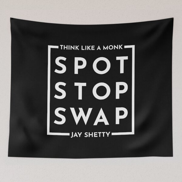 Item preview, The Monk Mindset (Jay Shetty) designed and sold by TKsuited.