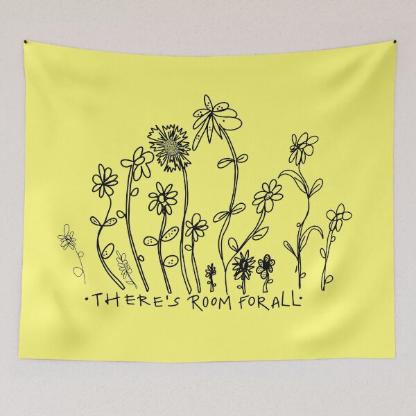Item preview, FLORES MINIMALISTAS DIBUJO LINEAL AMARILLO CLARO designed and sold by GIVENGRACE.ART.