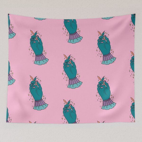 Item preview, Teal Hand With Joint designed and sold by RooBooCo.