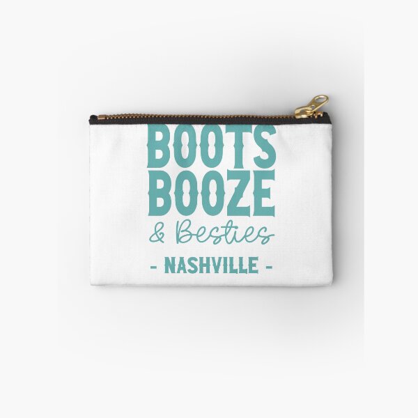Item preview, Nashville Bachelorette Party Aqua Boots Booze and Besties Country Western Design designed and sold by mysticblvd.