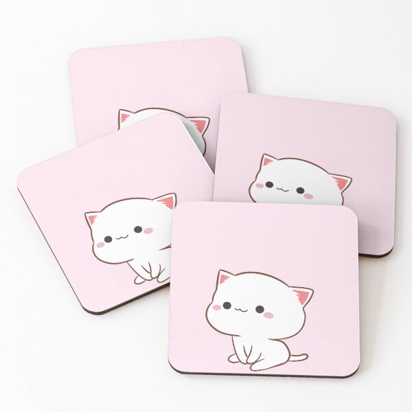 Item preview, Cute pink kitty designed and sold by Sunsetcandyart.