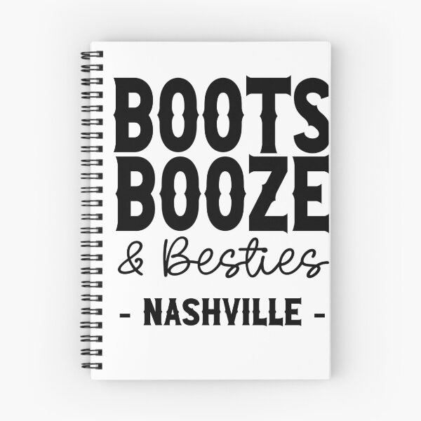 Item preview, Nashville Bachelorette Party Black Boots Booze and Besties Country Western Design designed and sold by mysticblvd.