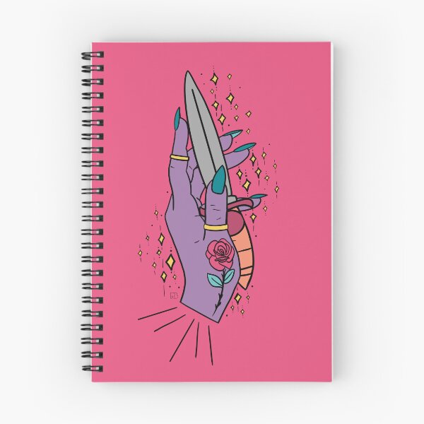Item preview, Purple Hand With Knife designed and sold by RooBooCo.