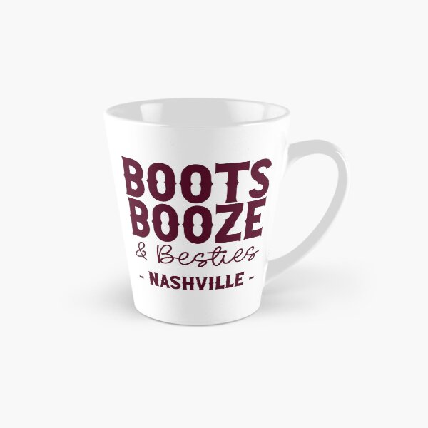 Item preview, Nashville Bachelorette Party Burgundy Boots Booze and Besties Country Western Design designed and sold by mysticblvd.