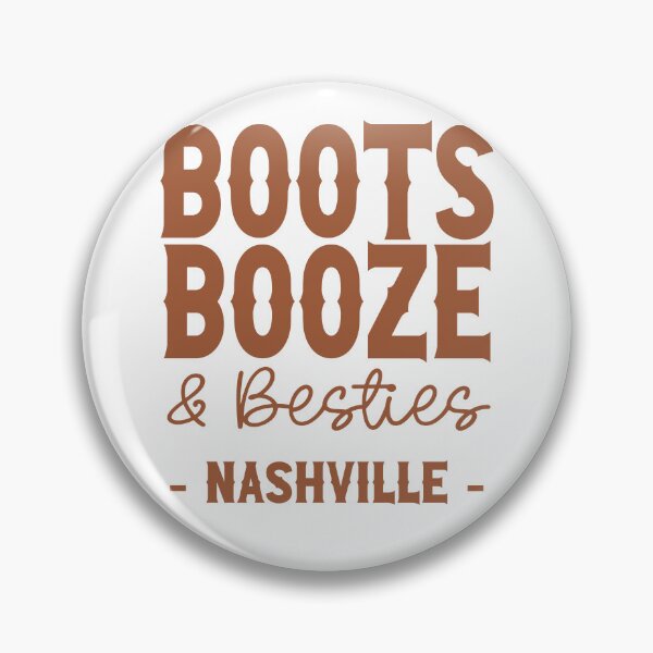 Item preview, Nashville Bachelorette Party Burnt Orange Boots Booze and Besties Country Western Design designed and sold by mysticblvd.