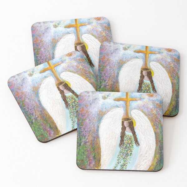 Item preview, Heaven Cross Angel Art designed and sold by Roy & Tiffany.