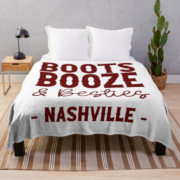 Item preview, Nashville Bachelorette Party Dark Red Boots Booze and Besties Country Western Design designed and sold by mysticblvd.