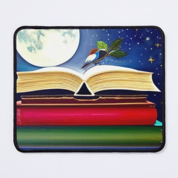 Item preview, Little bird and books designed and sold by IviBlack.