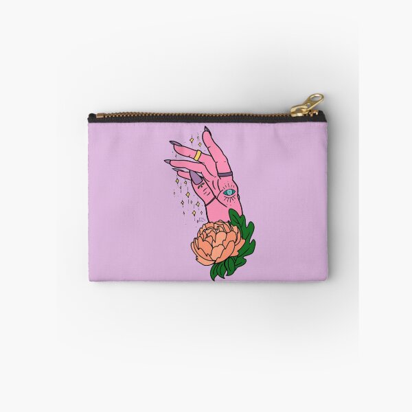 Item preview, Pink Hand With Peony designed and sold by RooBooCo.