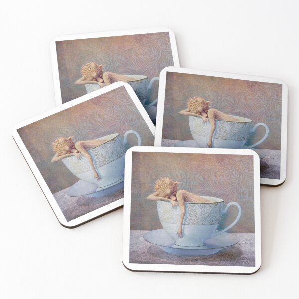 Item preview, Sleepy Monster in a Teacup  designed and sold by Gretchen Deahl.