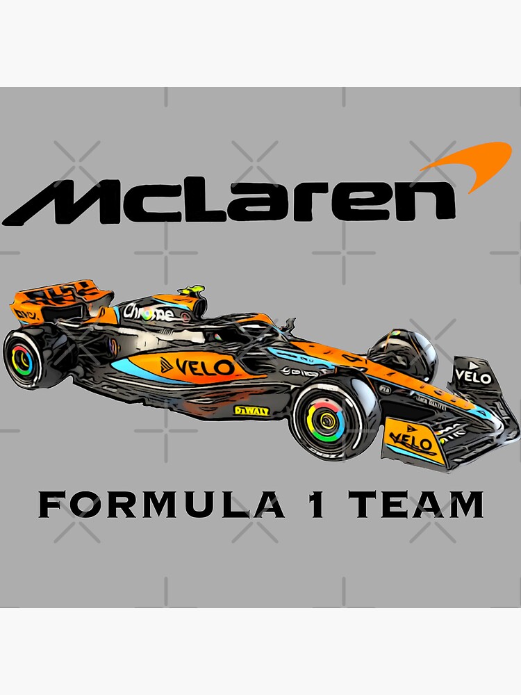 McLaren Formula 1 Team Orange Logo Tote Bag