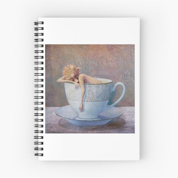 Item preview, Sleepy Monster in a Teacup  designed and sold by Gretchen Deahl.