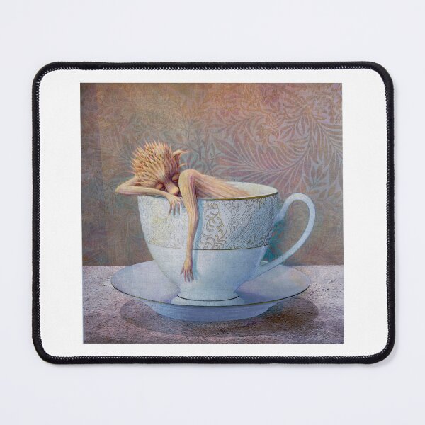 Item preview, Sleepy Monster in a Teacup  designed and sold by Gretchen Deahl.