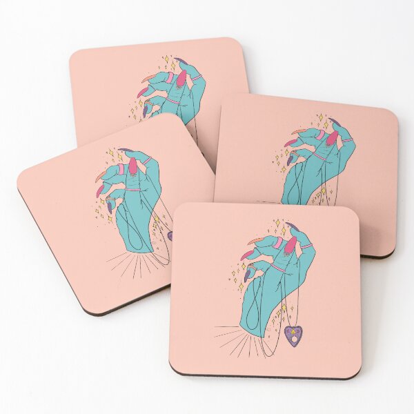 Item preview, Teal Hand With Planchette designed and sold by RooBooCo.
