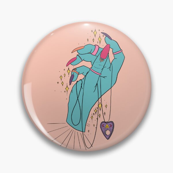 Item preview, Teal Hand With Planchette designed and sold by RooBooCo.
