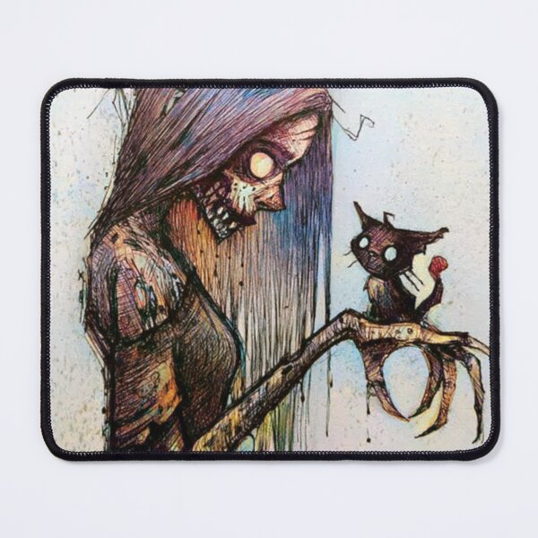 Item preview, The girl and the cat designed and sold by DRSTORE4U.