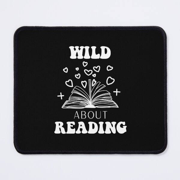 Item preview, Wild About Reading - heart Reading Books lovers Funny T-Shirt designed and sold by zakibenj.