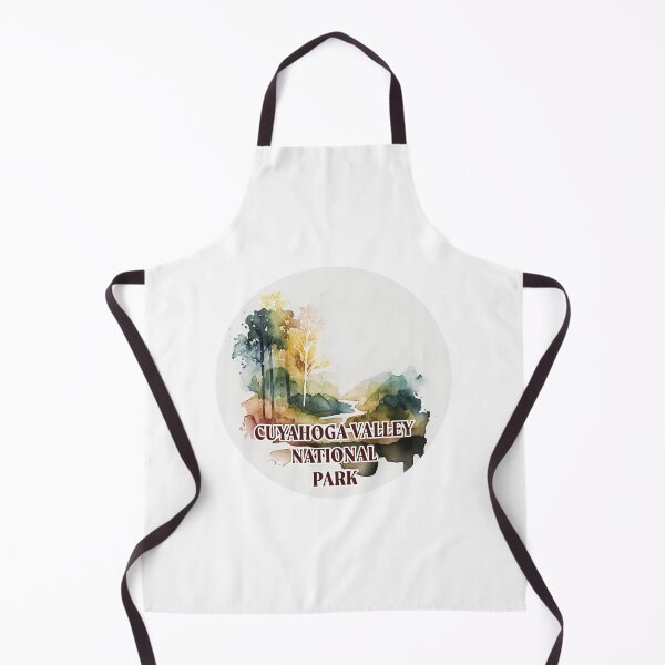 Item preview, Cuyahoga Valley National Park Boho Watercolor Circle designed and sold by PikoApparel.