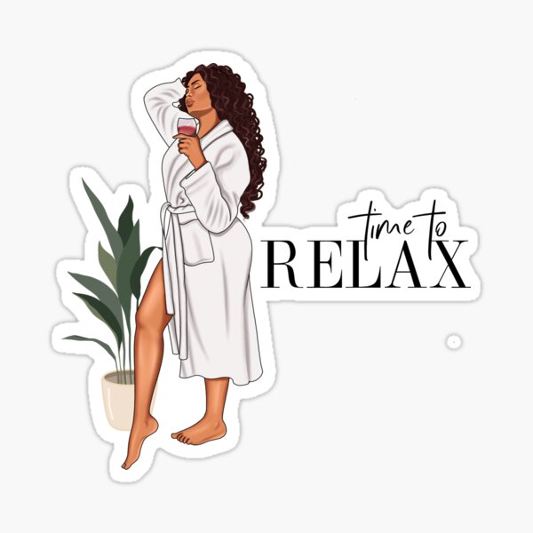 Empowering Black Women's Fashion Stickers Sticker for Sale by The  BlackMoonGirls