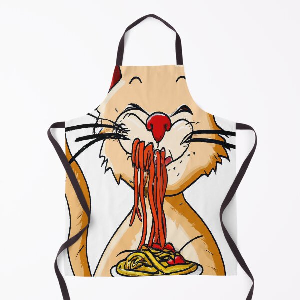 Artikelvorschau, Katze, die Spaghetti isst entworfen und verkauft von BillieWonka.