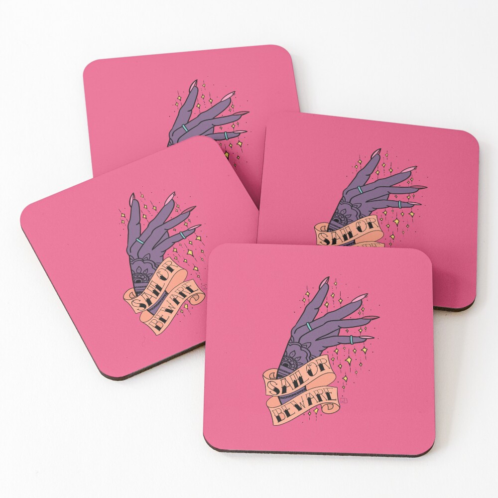 Item preview, Coasters (Set of 4) designed and sold by RooBooCo.