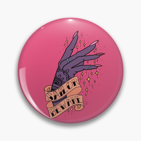 Item preview, Purple Hand With Ribbon designed and sold by RooBooCo.