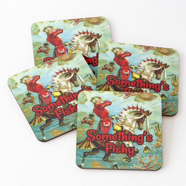 Item preview, Somethings Fishy, Baron Munchausen by Carl Friedrich Von Munchhausen designed and sold by KellysComColors.