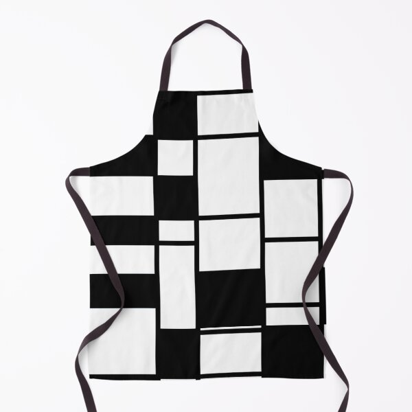 Item preview, Black and White minimal Mondrian designed and sold by zarifiqbal.