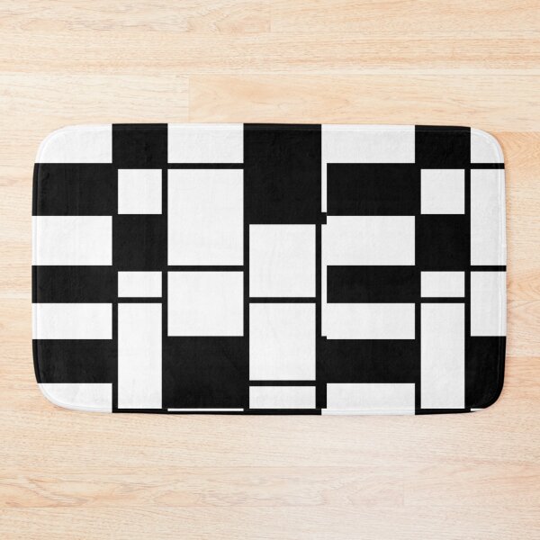 Item preview, Black and White minimal Mondrian designed and sold by zarifiqbal.