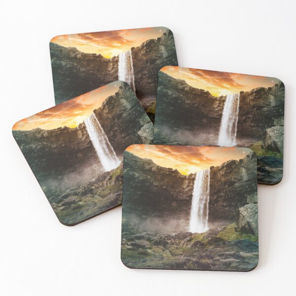 Item preview, Waterfall Sunset Stars designed and sold by Shaheen01.