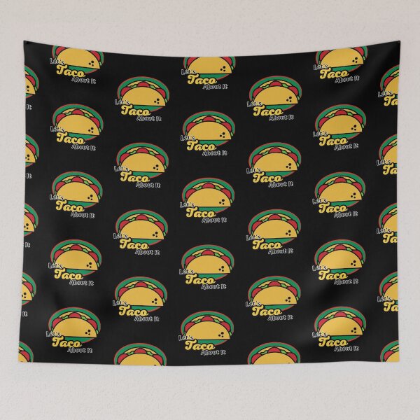 Item preview, Let's Taco About It designed and sold by ImaginedCo.