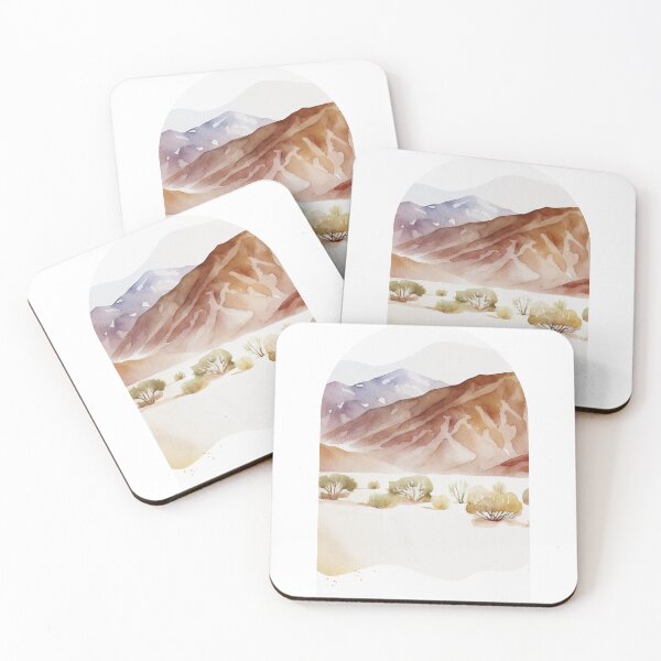 Item preview, Death Valley National Park Boho Watercolor Arch designed and sold by PikoApparel.