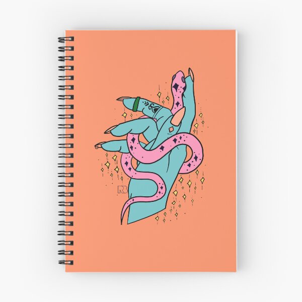 Item preview, Teal Hand With Snake designed and sold by RooBooCo.