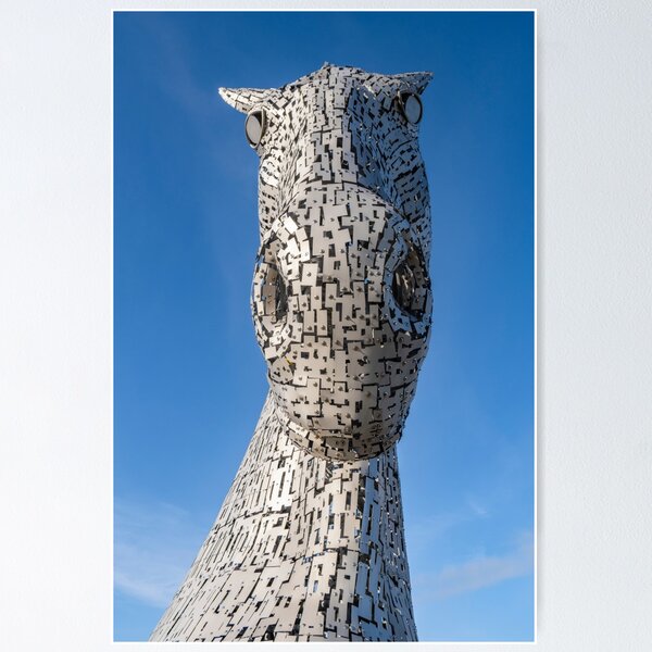 The Kelpies, Falkirk, Scotland. Poster