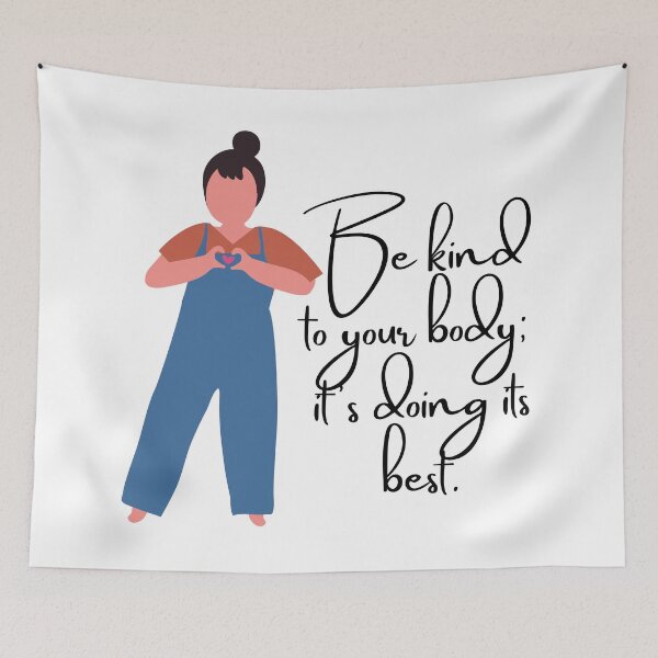 Item preview, Be Kind to Your Body designed and sold by koolaidcupcake.
