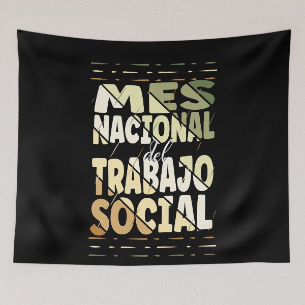 Item preview, Mes Nacional del Trabajo Social, National Social Worker Month designed and sold by orangeblue21.