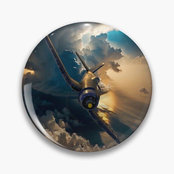 Artikelvorschau, F4U Corsair im Sonnenuntergang Flugzeugkunst entworfen und verkauft von CoolCarVideos.