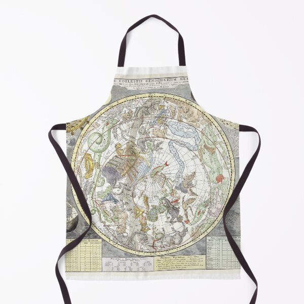 Item preview, Vintage Star Map of the Southern Sky (c. 1722-1750) designed and sold by gallofoto.