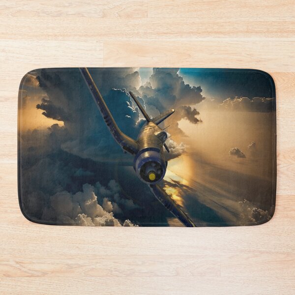 Item preview, F4U Corsair in the SunSet Aircraft Art designed and sold by CoolCarVideos.
