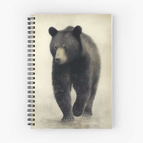 Item preview, Gyotaku Japanese Black Bear designed and sold by Ottaviana.