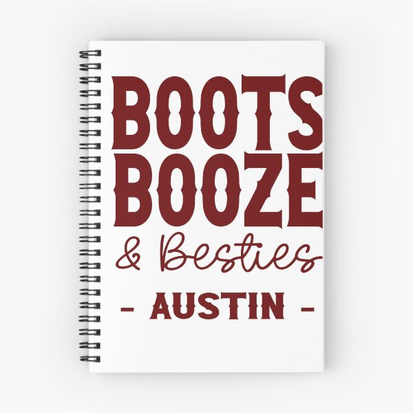 Item preview, Austin Bachelorette Party Dark Red Boots Booze and Besties Country Western Design designed and sold by mysticblvd.