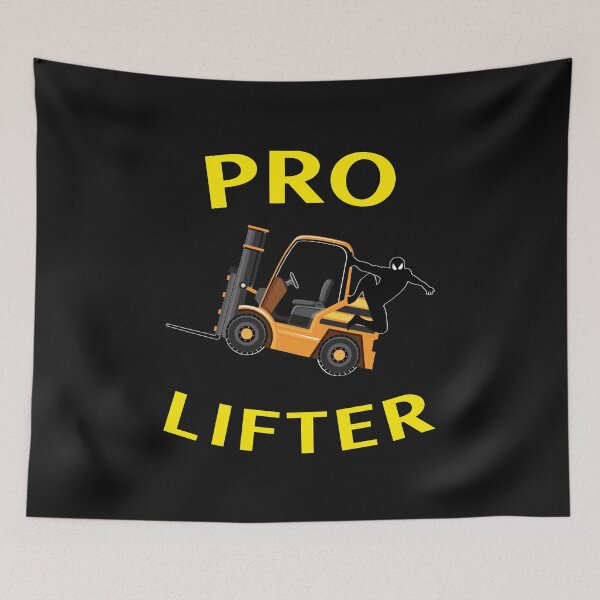 Artikelvorschau, Gabelstapler Ninja Pro Lifter NFGY entworfen und verkauft von TeamsterLife.