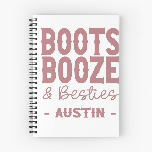 Item preview, Austin Bachelorette Party Dusty Pink Boots Booze and Besties Country Western Design designed and sold by mysticblvd.