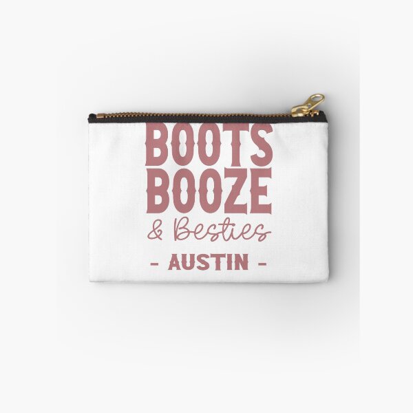 Item preview, Austin Bachelorette Party Dusty Pink Boots Booze and Besties Country Western Design designed and sold by mysticblvd.