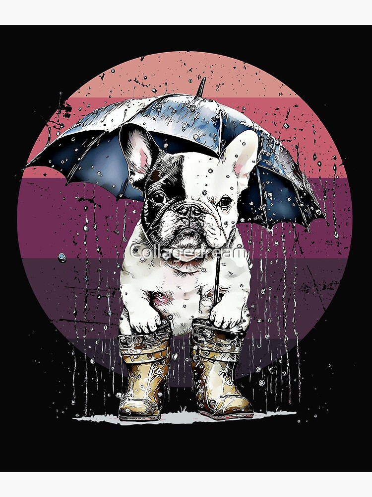 French bulldog outlet umbrella