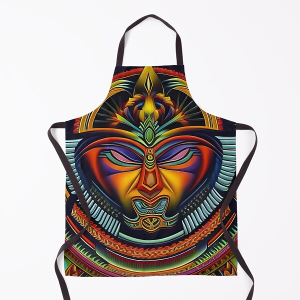 Item preview, New World Gods (3) - Mesoamerican Inspired Psychedelic Art designed and sold by TheThirdEye.